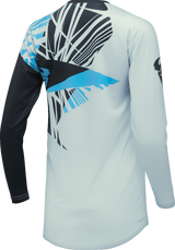 THOR Women's Sector Split Jersey - Starlight Blue/Black - XS 2911-0288