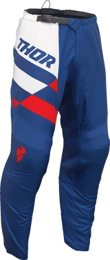 THOR Youth Sector Checker Pants - Navy/Red - 26 2903-2443