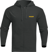 THOR Formula Zip-Up Fleece Sweatshirt - Heather Charcoal - XL 3050-6671