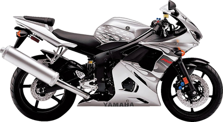 STOMPGRIP 55-10-0004C Tank Grips - Volcano - Clear - Yamaha - YZF '03-'05 | Street