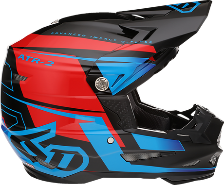 6D HELMETS ATR-2 Helmet - Mach - Blue/Red/Black - Large 12-3317