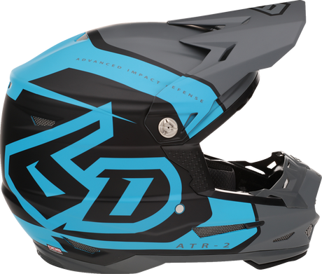6D HELMETS ATR-2 Helmet - Torque - Cyan/Gray - XS 12-3234