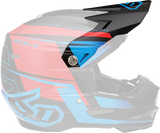 6D HELMETS ATR-2 Visor - Mach - Black/Red/Blue 72-6117