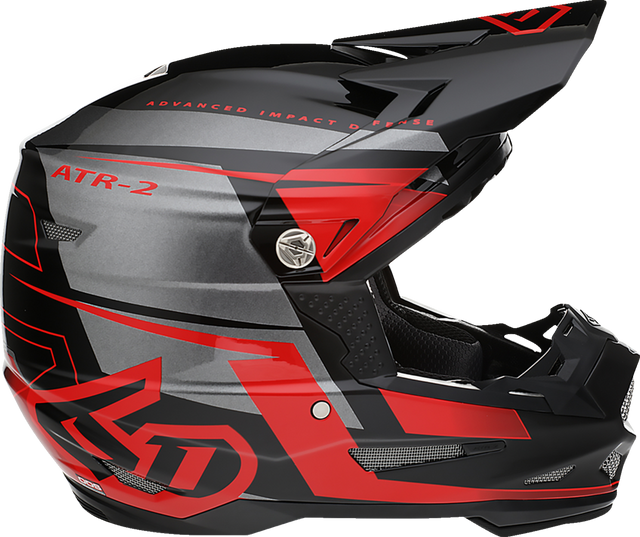 6D HELMETS ATR-2 Helmet - Mach - Red/Gray/Black - 2XL 12-3329
