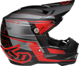 6D HELMETS ATR-2 Helmet - Mach - Red/Gray/Black - XL 12-3328