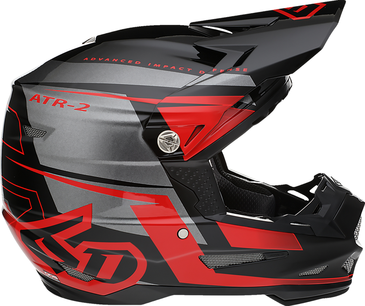 6D HELMETS ATR-2 Helmet - Mach - Red/Gray/Black - XL 12-3328