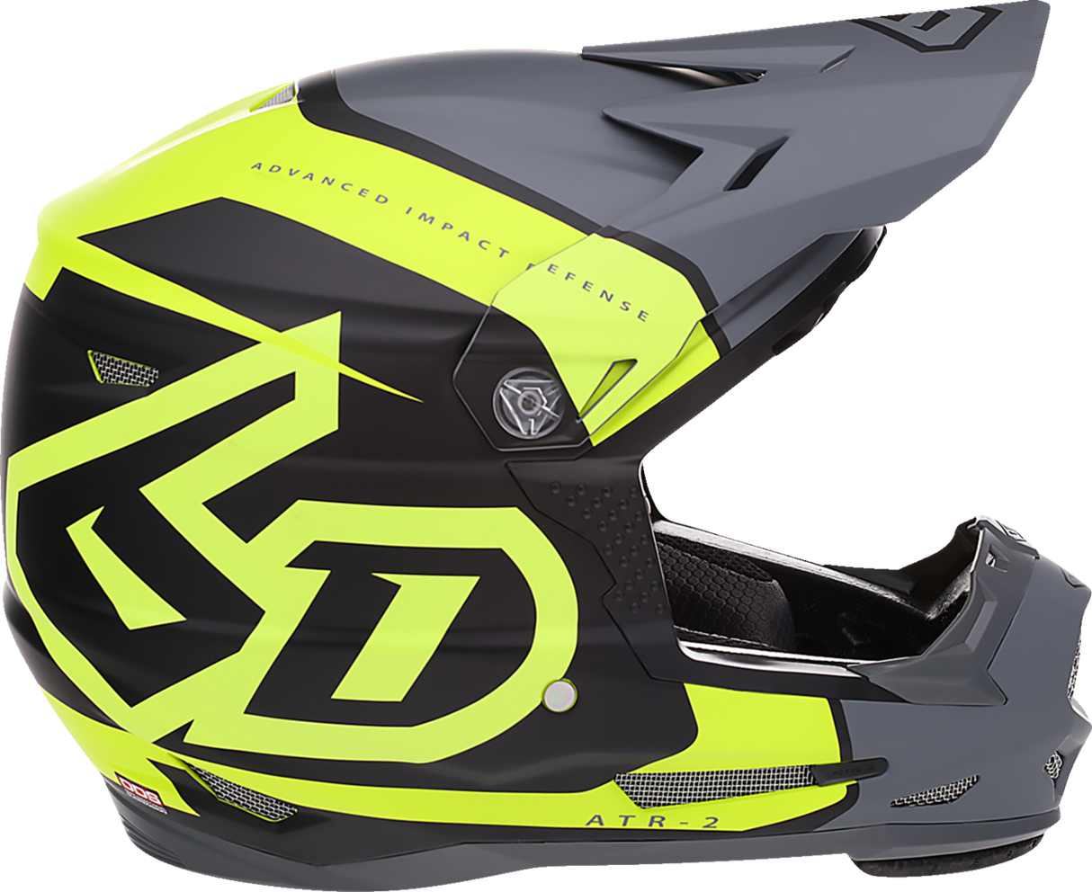 6D HELMETS ATR-2Y Helmet - Torque - Neon Yellow - Medium 11-6521