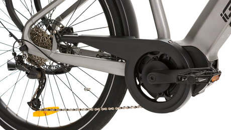 IGO ELECTRIC BIKES Discovery Yorkville LS E-Bike - Platinum - Hybrid 100-222-000 - Cycle City Outdoors
