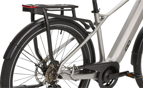IGO ELECTRIC BIKES Discovery Yorkville LS E-Bike - Platinum - Hybrid 100-222-000 - Cycle City Outdoors
