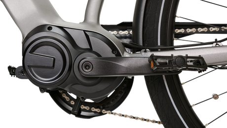 IGO ELECTRIC BIKES Discovery Yorkville LS E-Bike - Platinum - Hybrid 100-222-000 - Cycle City Outdoors