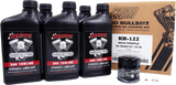 KLOTZ OIL Oil Change Kit - Indian Powerplus - 15W-60 KH-122
