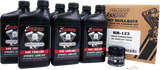 KLOTZ OIL Oil Change Kit - Indian Thunderstroke - 20W-40 KH-123