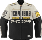 ICON Slabtown Memento™ Jacket - White/Black/Yellow - Large 2820-6206