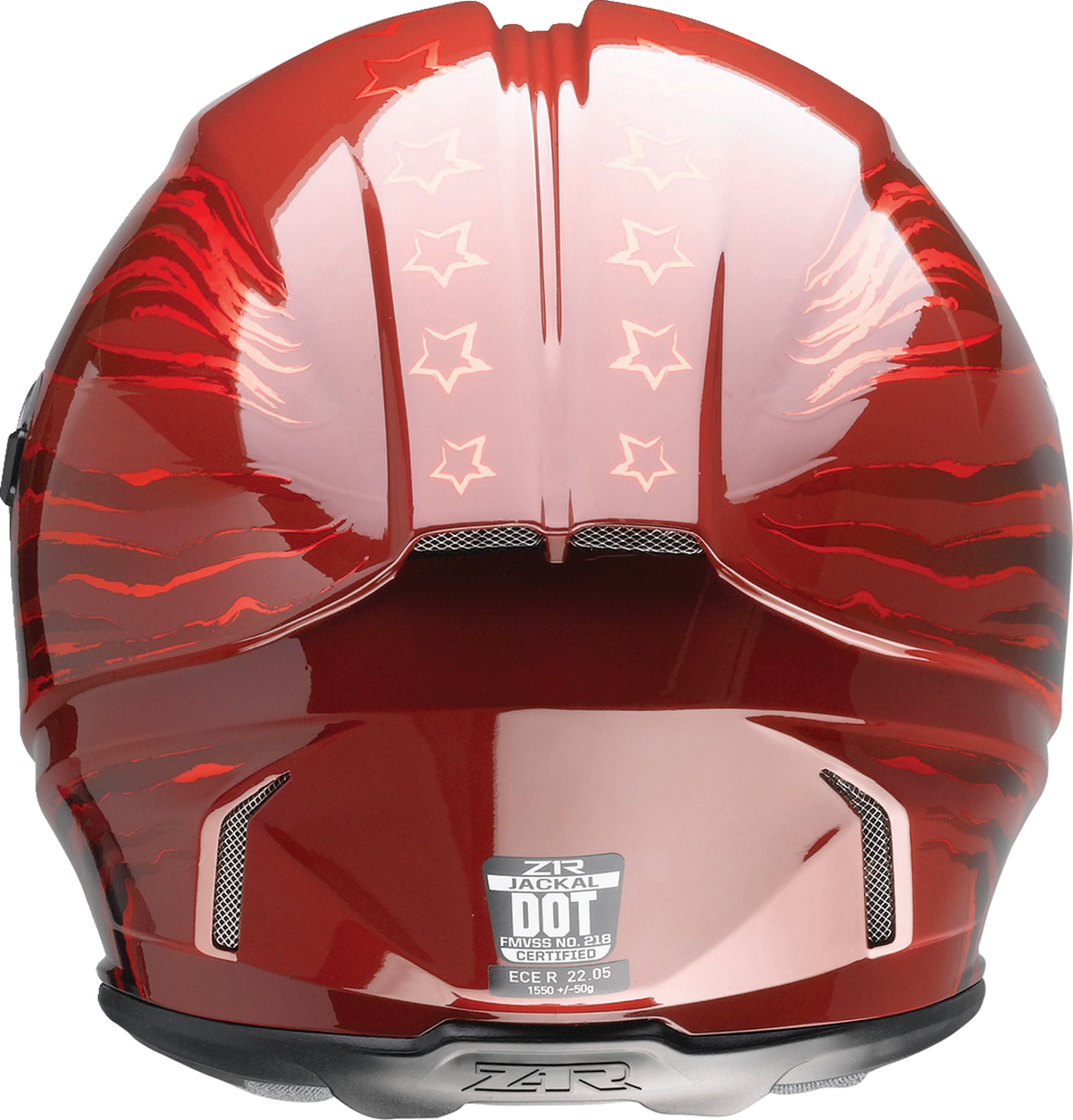 Z1R Jackal Helmet - Patriot - Red - L