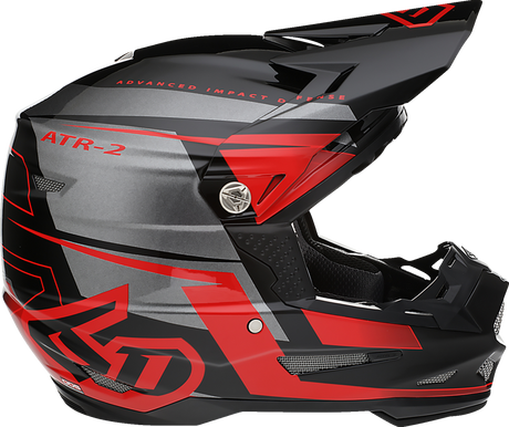 6D HELMETS ATR-2 Helmet - Mach - Red/Gray/Black - Medium 12-3326