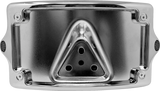 KODLIN USA License Plate Kit - Amber/Red/White - Chrome KUS20351