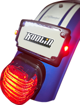 KODLIN USA License Plate Kit - Amber/Red/White - Black KUS20350