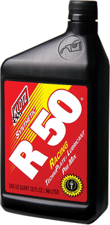 KLOTZ OIL R-50 Racing TechniPlate? Synthetic 2-Stroke Premix Oil - 1 U.S. quart KL104