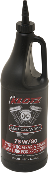 KLOTZ OIL Chain Case & Gear Oil - 75W-80 KH-S80