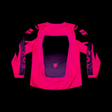 Fox Racing - Kids Girls 180 Shield Jersey - Black/Pink