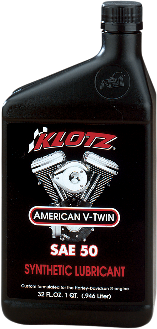 KLOTZ OIL V Twin Synthetic Oil - 50W - 1 U.S. quart KH-50