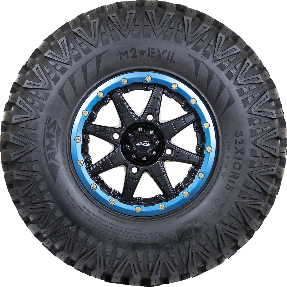 AMS Tire - M2 Evil - Rear - 25x10R12 - 6 Ply 1202-3611