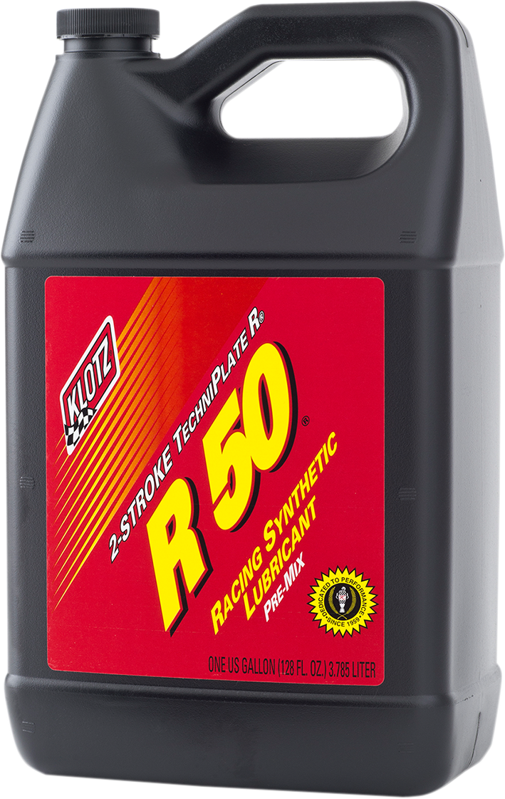 KLOTZ OIL R-50 Racing TechniPlate? Synthetic Premix 2-Stroke Oil - 1 U.S. gal. KL-105