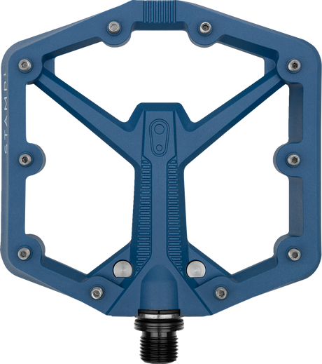 CRANKBROTHERS Stamp 1 Gen 2 Pedal - Navy Blue - Large 16815 - Cycle City Outdoors
