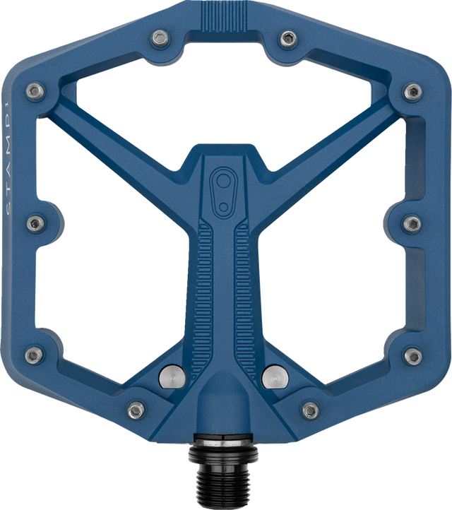 CRANKBROTHERS Stamp 1 Gen 2 Pedal - Navy Blue - Large 16815 - Cycle City Outdoors