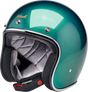 BILTWELL Bonanza Helmet - Metallic Catalina Green - Small 1001-358-202