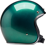 BILTWELL Bonanza Helmet - Metallic Catalina Green - XS 1001-358-201