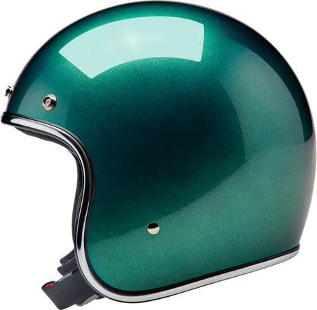 BILTWELL Bonanza Helmet - Metallic Catalina Green - Small 1001-358-202