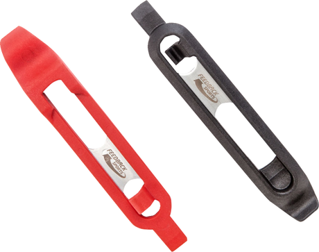 FEEDBACK SPORTS Steel Core Tire Levers 2.0 - 2-in-1 Tire & Brake Tool 17139 - Cycle City Outdoors