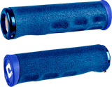 ODI F-1 Series v2.1 Grips - Lock-On - Tinker Juarez Signature Dread Lock - Blue D36DLU-U