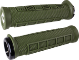 ODI Elite Pro v2.1 Grips - Lock-On - 130 mm - Army Green D33EPAG-B
