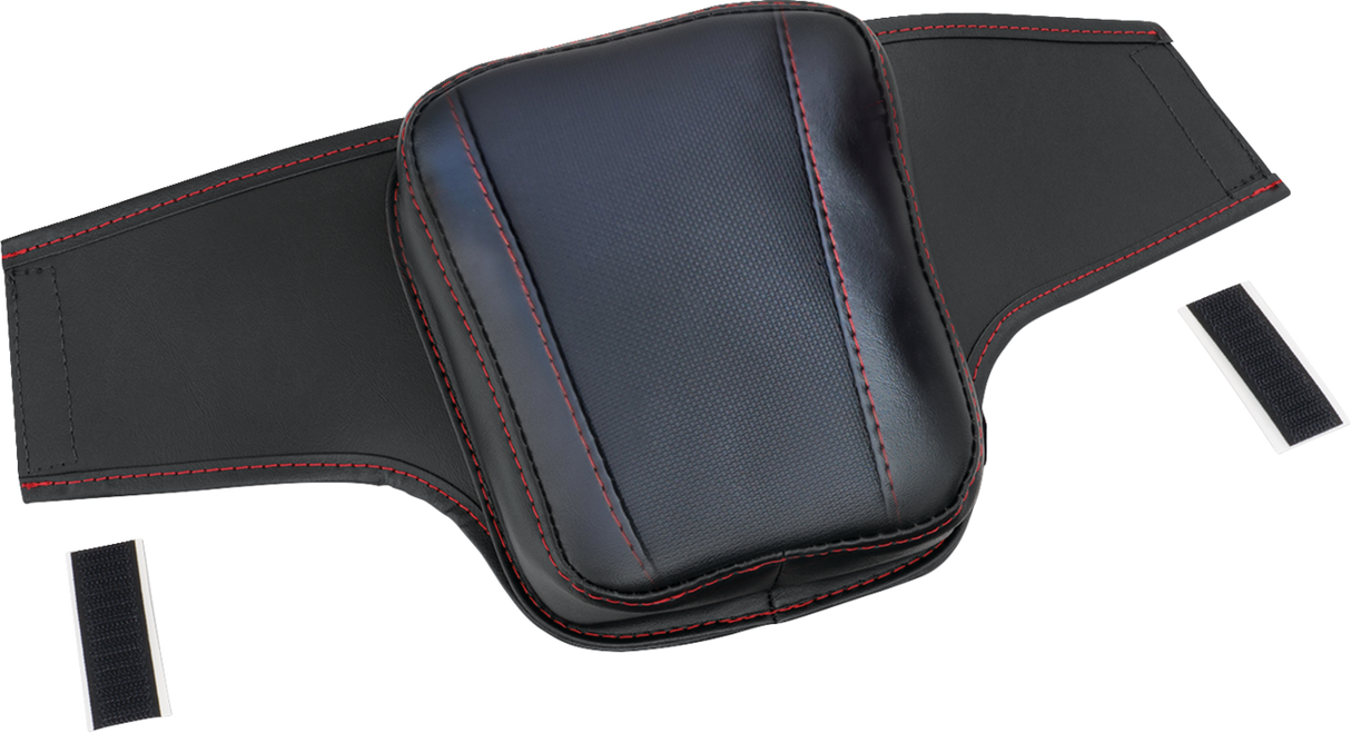 SHOW CHROME Tank Pouch - Ballistic Red Stitch - Ryker H40-402CRED