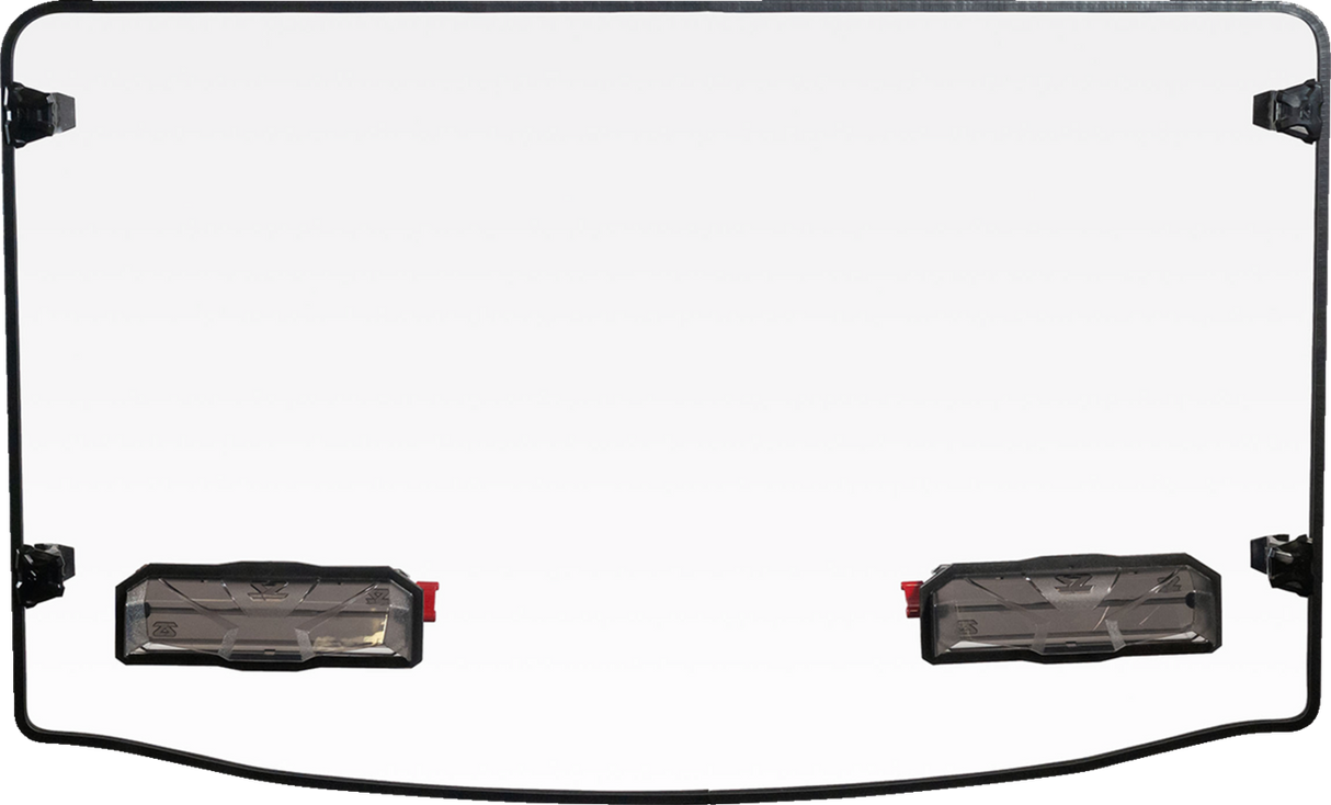 SEIZMIK Windshield - Vented - Wolverine Rmax2/4 50-54921KIT