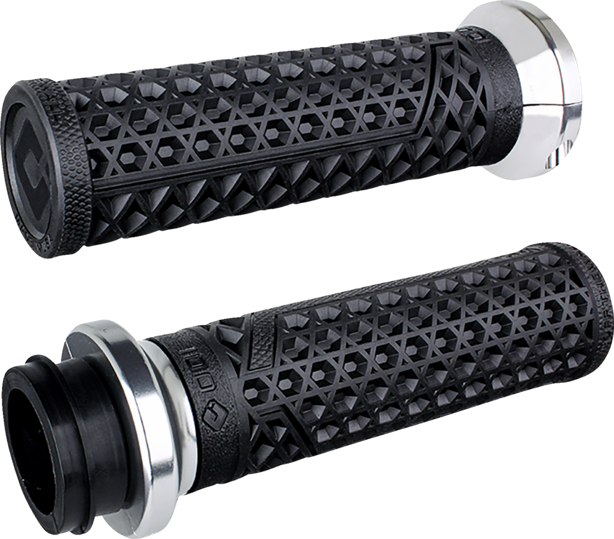 ODI Grips - Vans - Indian - Black/Silver V31VITWB-S