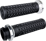 ODI Grips - Vans - Indian - Black/Silver V31VITWB-S
