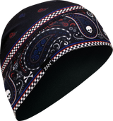ZAN HEADGEAR SportFlex? Helmet Liner - Classic Bandanna - Red/White/Blue WHLL148