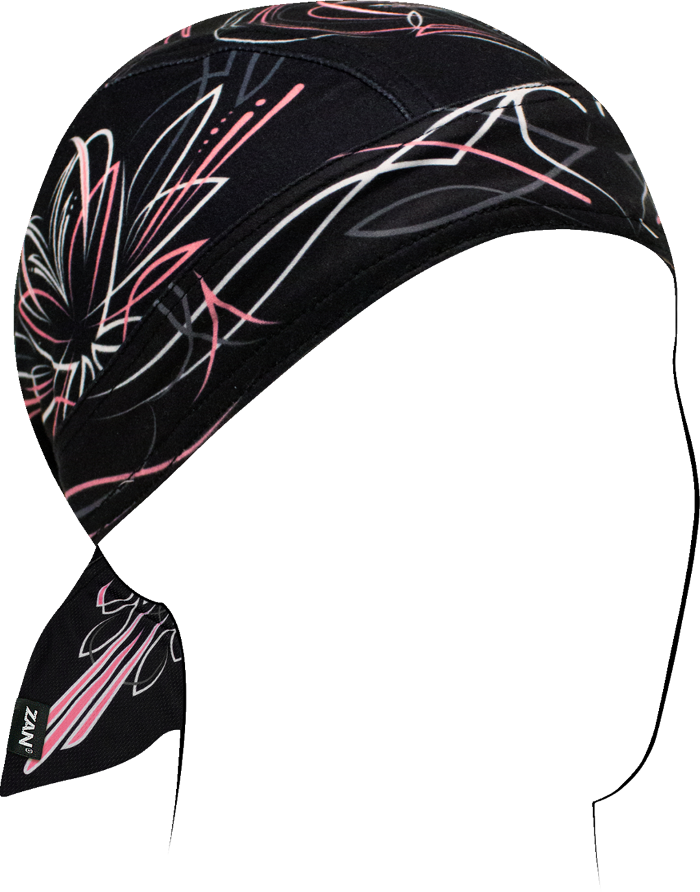 ZAN HEADGEAR Flydanna? Sportflex? - Pinstripe Heart ZL152
