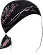 ZAN HEADGEAR Flydanna? Polyester Micromesh - Pinstripe Heart ZM152