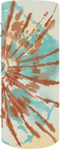 ZAN HEADGEAR Motley Tube? - Polyester Natural Tie Dye T601
