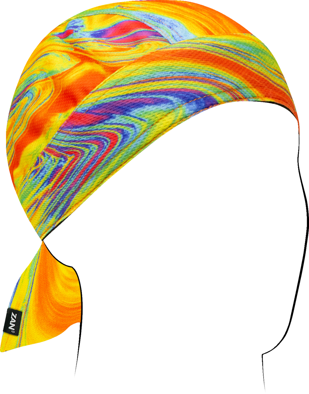 ZAN HEADGEAR Flydanna? Polyester Micromesh - Thermal Skull ZM595