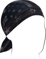 ZAN HEADGEAR Flydanna? Sportflex? - Carbon Fiber Distressed Flag ZL161