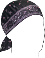ZAN HEADGEAR Flydanna? Polyester Micromesh - Classic Bandanna - Pink/Purple ZM019