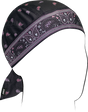 ZAN HEADGEAR Flydanna? Polyester Micromesh - Classic Bandanna - Pink/Purple ZM019