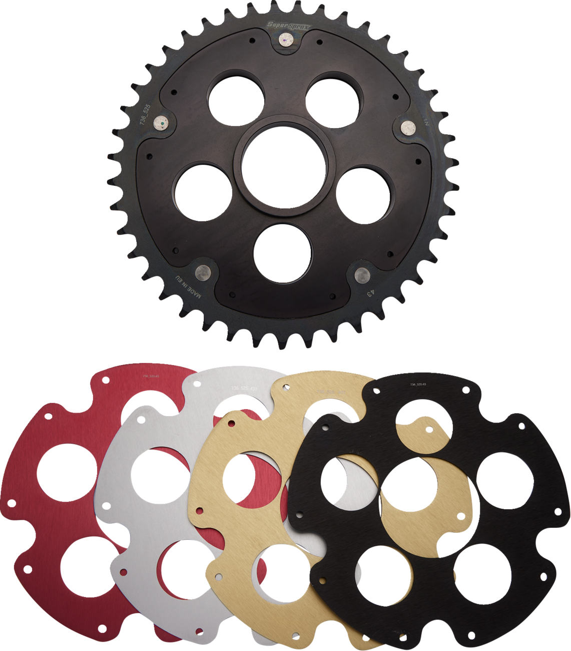 SUPERSPROX Edge Kit - Rear - 43 Tooth - Ducati RSA-736525-43-KIT