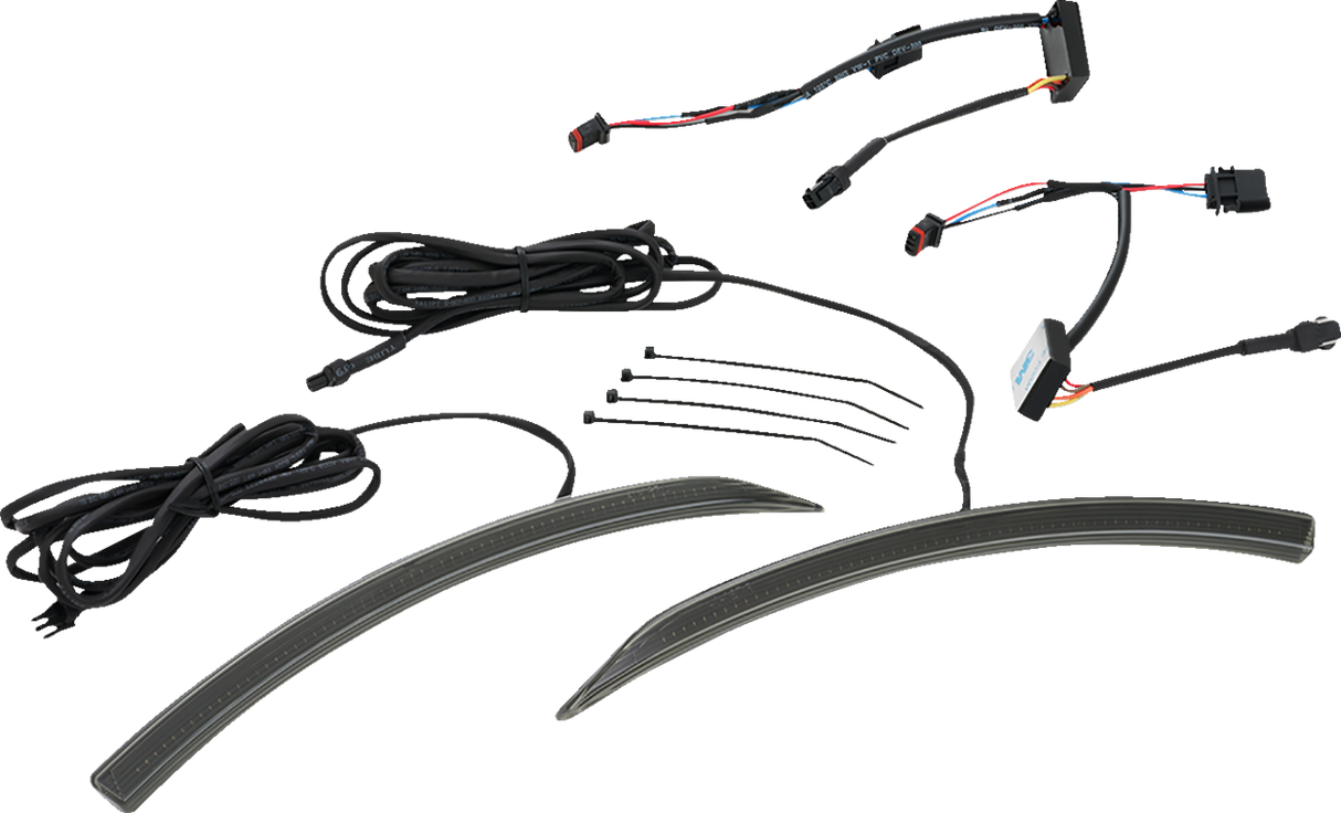 SHOW CHROME LED Light Front Fender - Ryker 41-187ABK