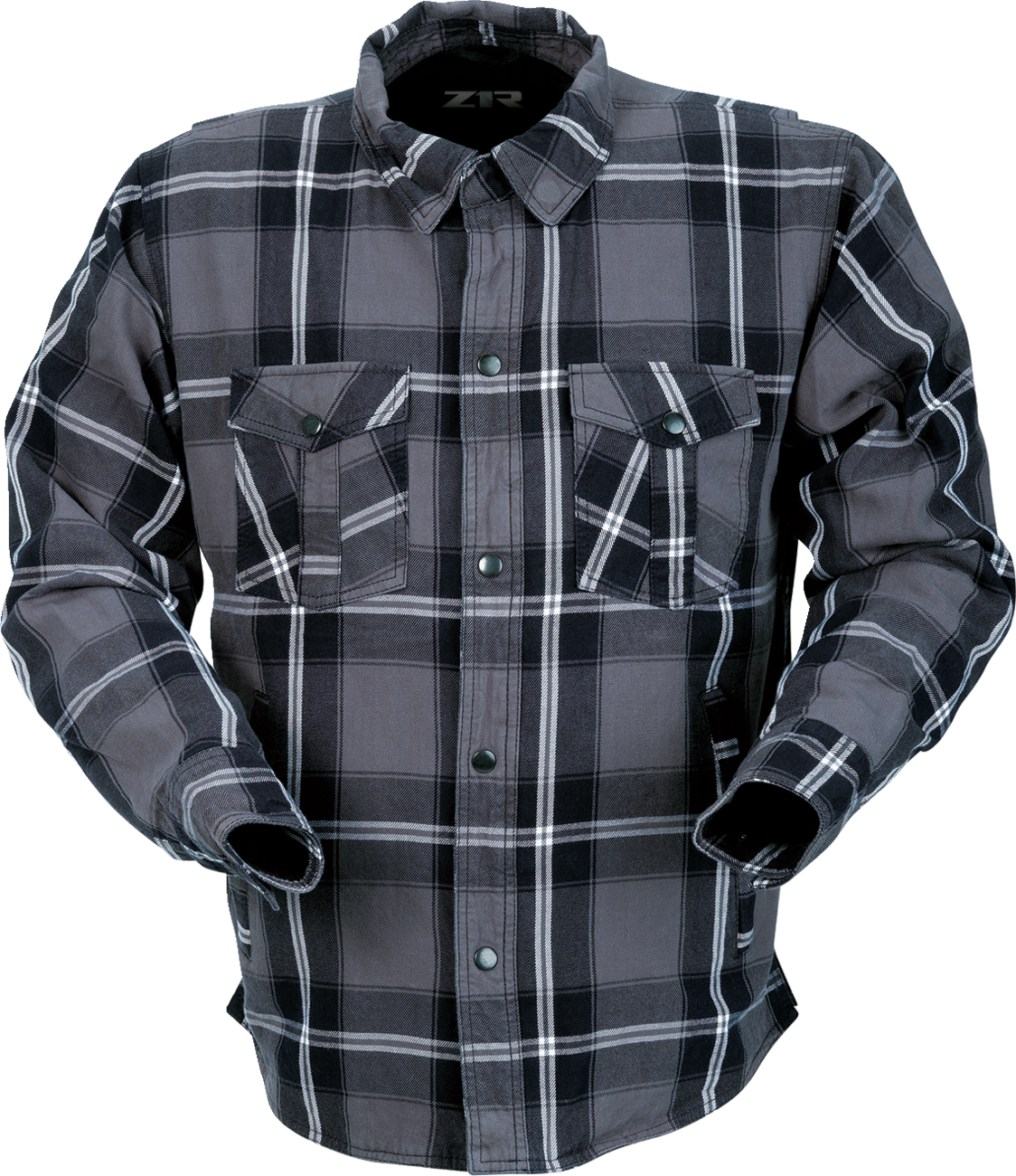 Z1R Flannel Shirt - Gray - Large 3040-3287
